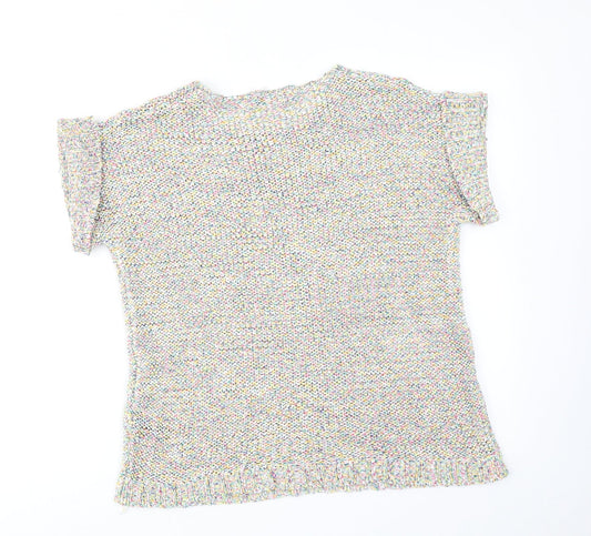 Womens UK Size 18 M&Co Multicoloured Pullover Jumper