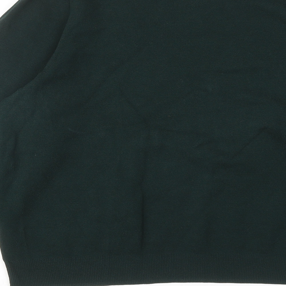 Womens UK Size L H&M Green Pullover Jumper