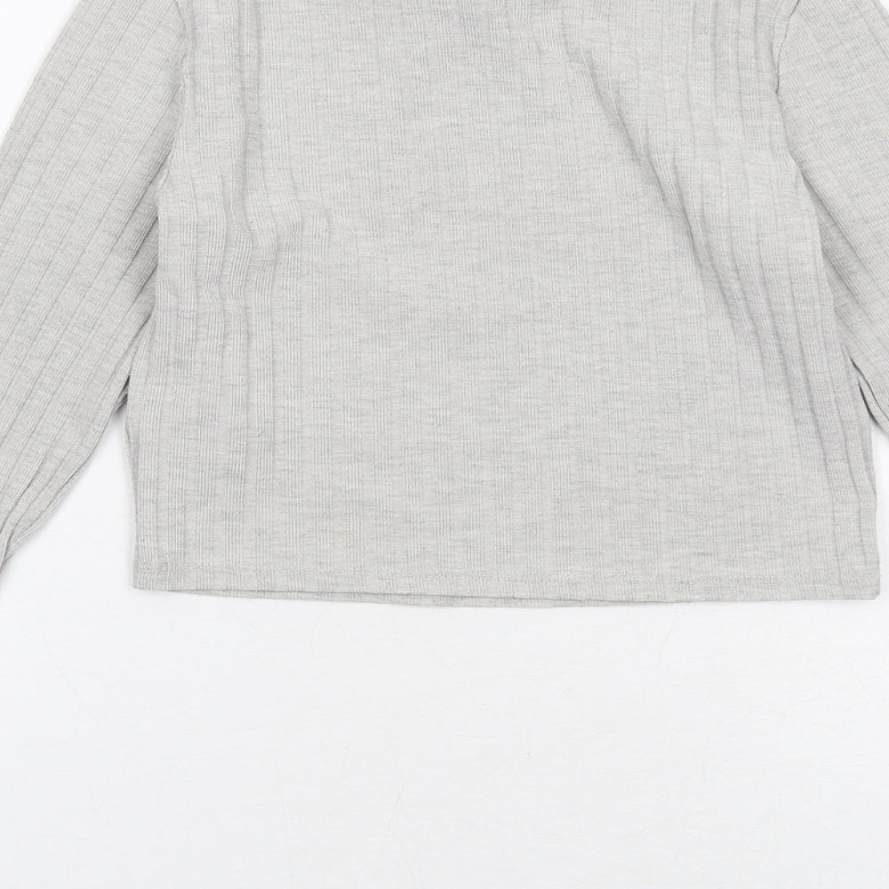 Womens UK Size XS H&M Grey Pullover Jumper