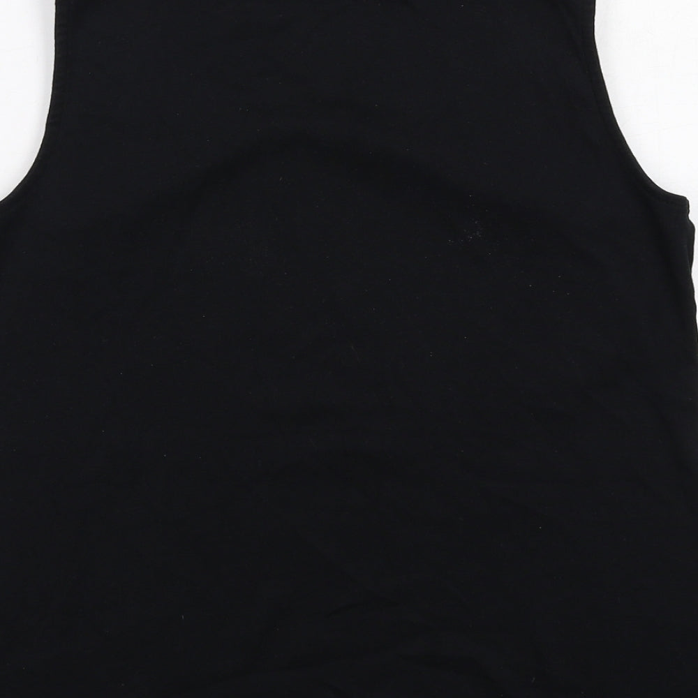 Womens UK Size 14 Bonmarché Black Basic Tank