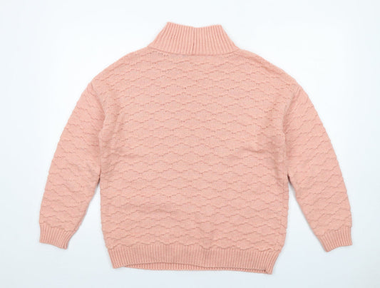 Womens UK Size M NEXT Pink Pullover Jumper