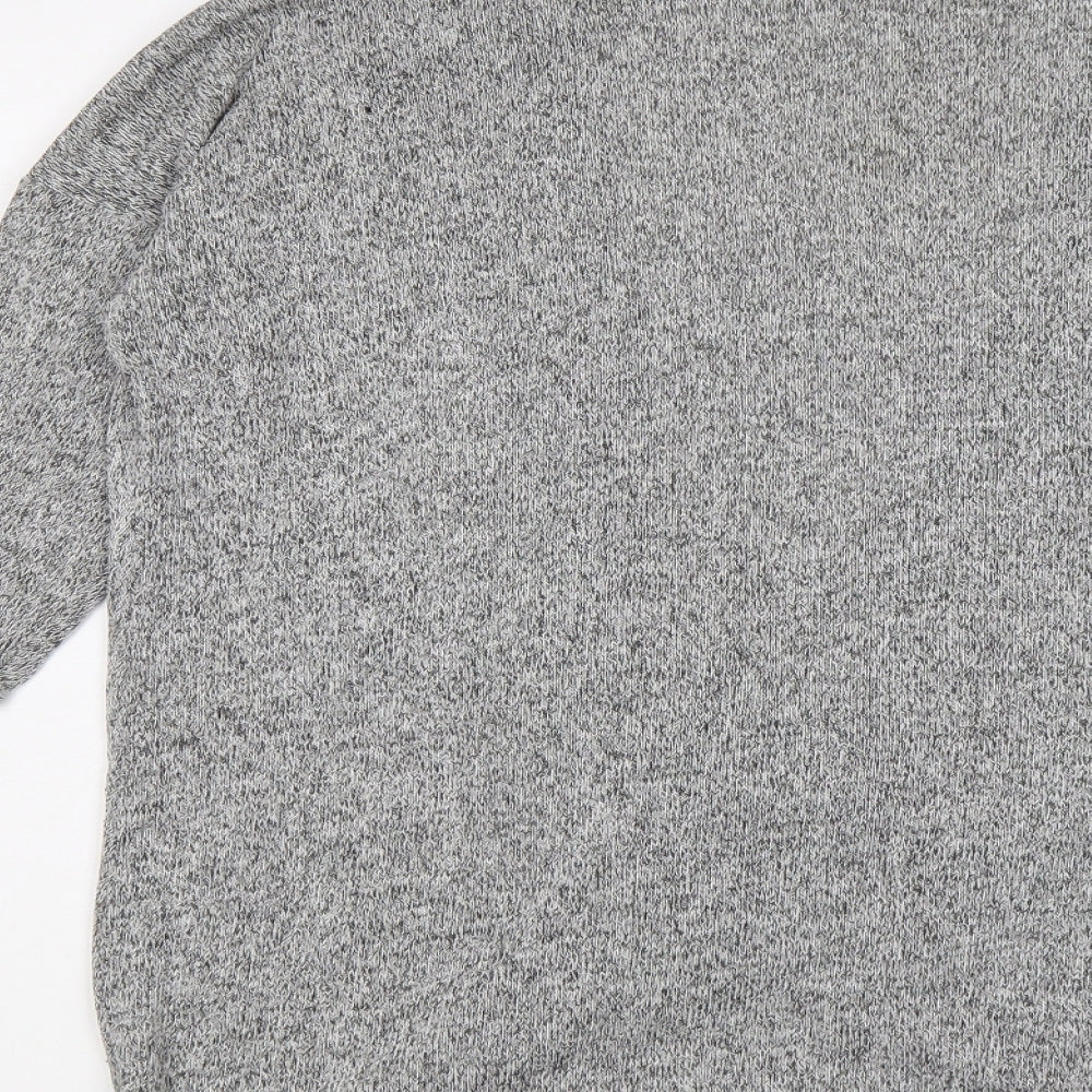 Womens UK Size 10 River Island Grey Pullover Jumper