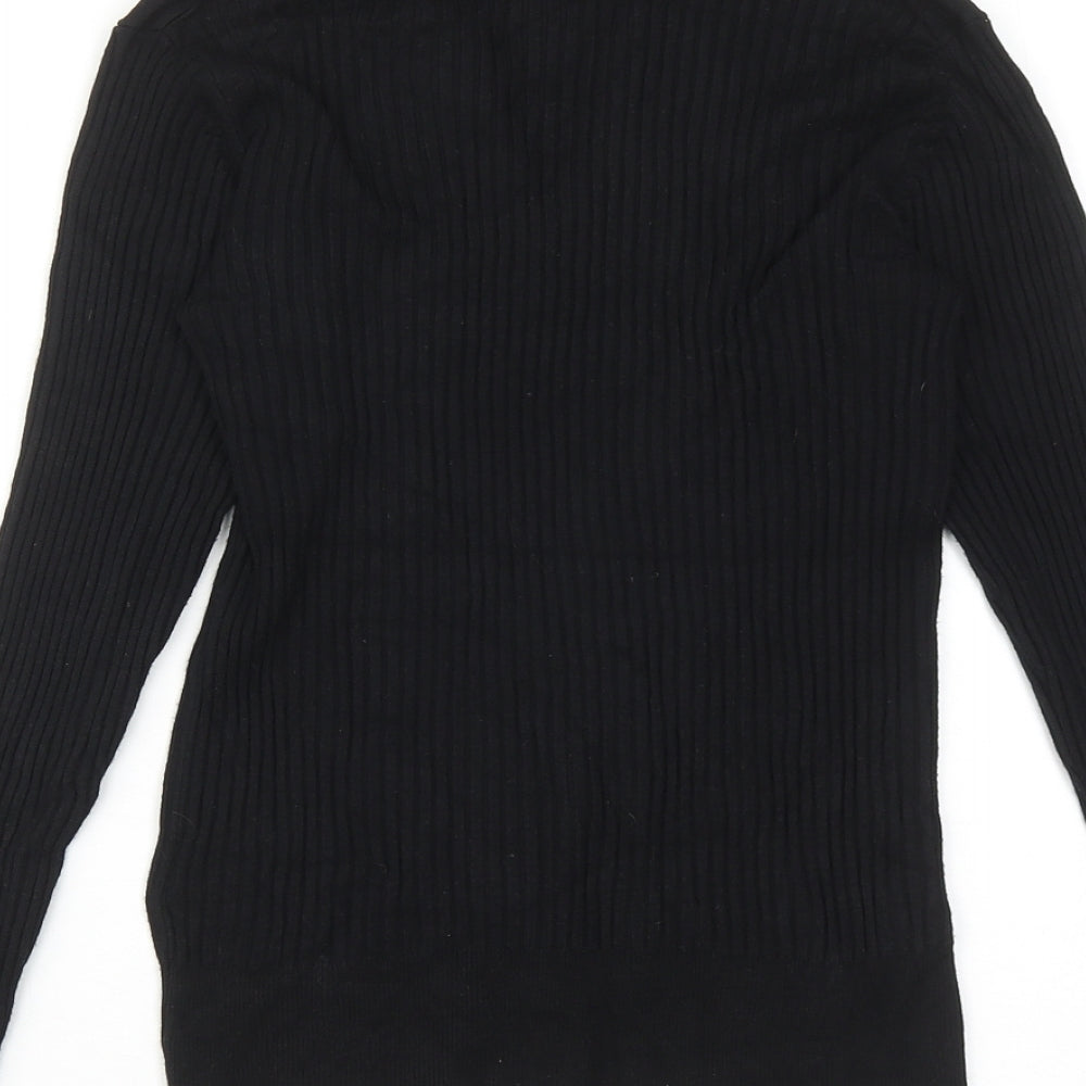 Womens UK Size 8 Marks and Spencer Black Pullover Jumper