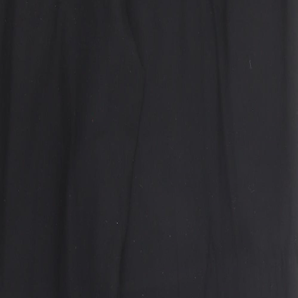 Womens UK Size 10 Marks and Spencer Regular Fit Dress Pants Black Trousers