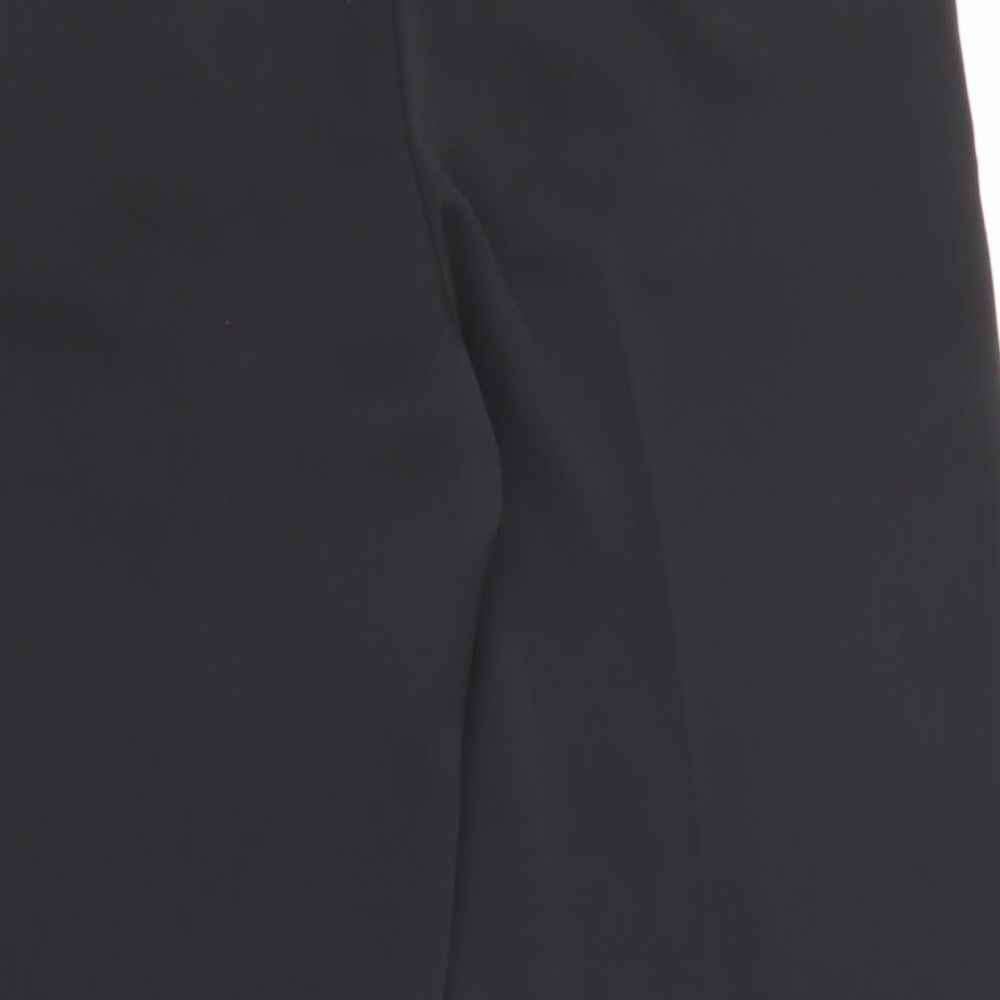 Womens UK Size 8 H&M Regular Fit Black Trousers