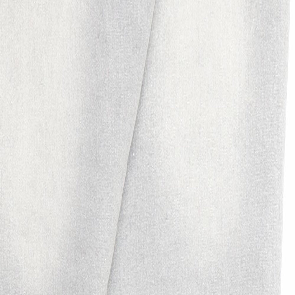 Denim & Co. Womens Grey Cotton Jegging Jeans Size 10 Regular Zip