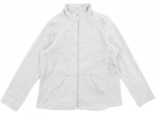 Womens UK Size 14 M&Co Grey Jacket