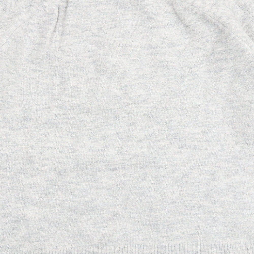 Womens UK Size M Marks and Spencer Grey Pullover Jumper