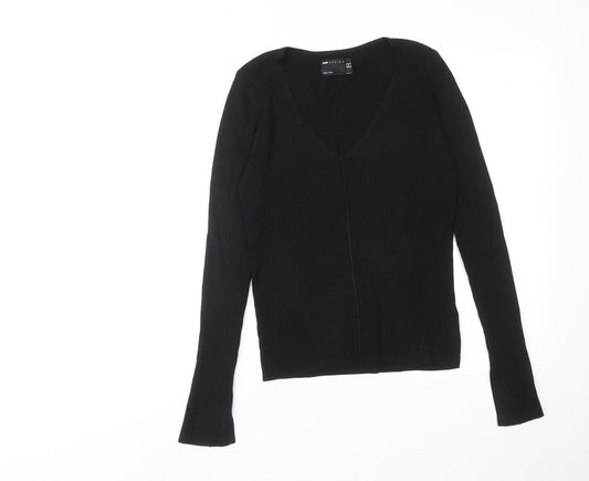 Womens UK Size 12 ASOS Black Pullover Jumper