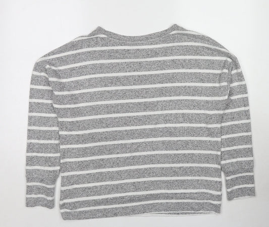 Womens UK Size 14 Marks and Spencer Grey Pullover Jumper