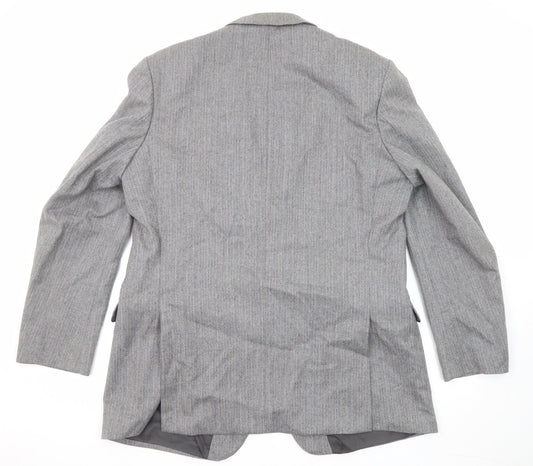 Mens UK Size 46 St Michael Regular Grey Suit Jacket