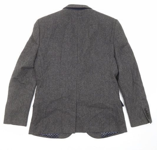 Mens UK Size 40 NEXT Regular Grey Suit Jacket