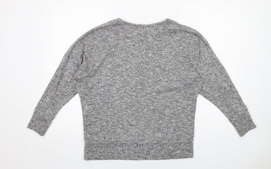 Womens UK Size 10 Dorothy Perkins Grey Pullover Jumper