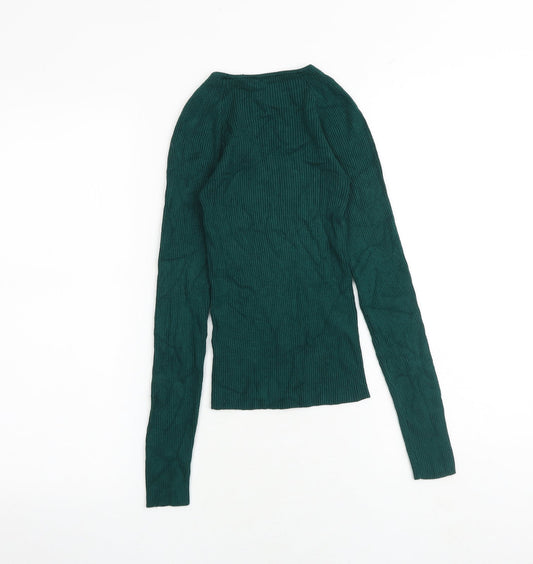 Womens UK Size 6 Miss Selfridge Green Pullover Jumper