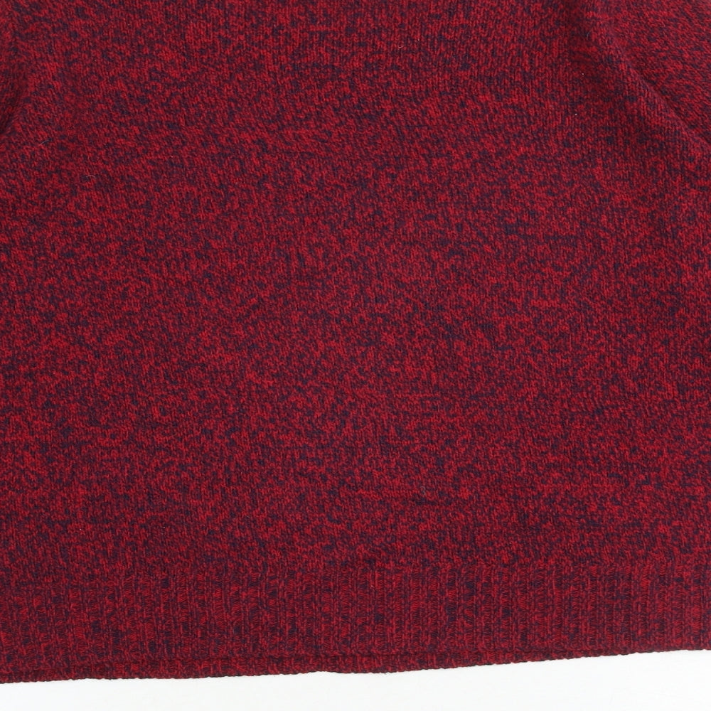 Womens UK Size M H&M Red Pullover Jumper