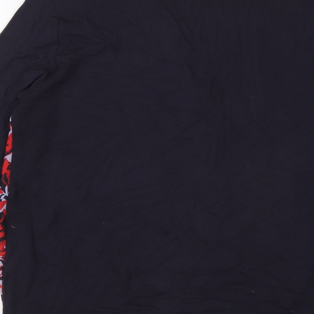 Womens UK Size 12 Per Una Blue Basic Blouse