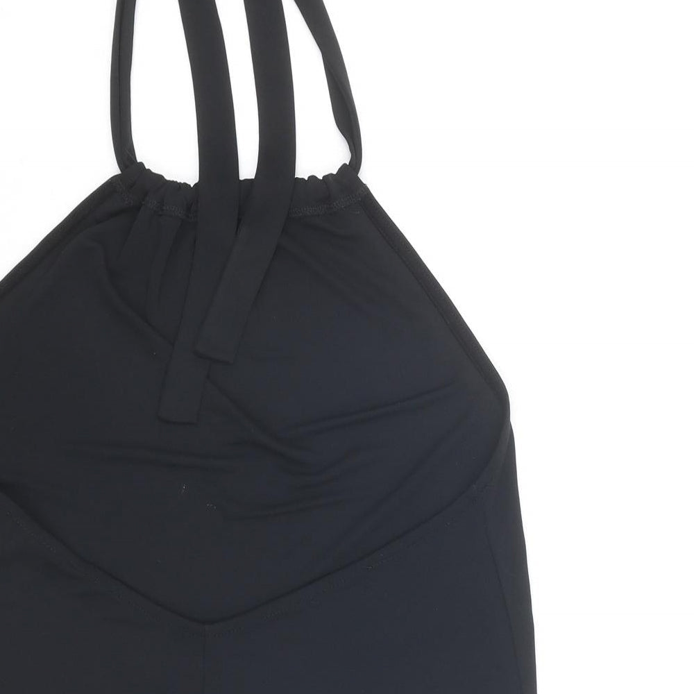 Womens UK Size 8 ASOS Black Basic Tank