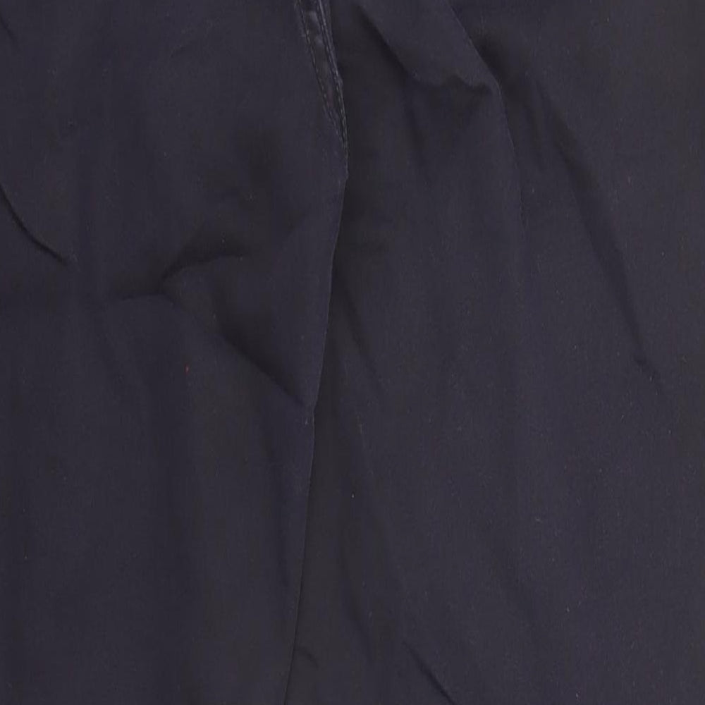 New Look Womens Black Cotton Skinny Jeans Size 12 Regular Zip