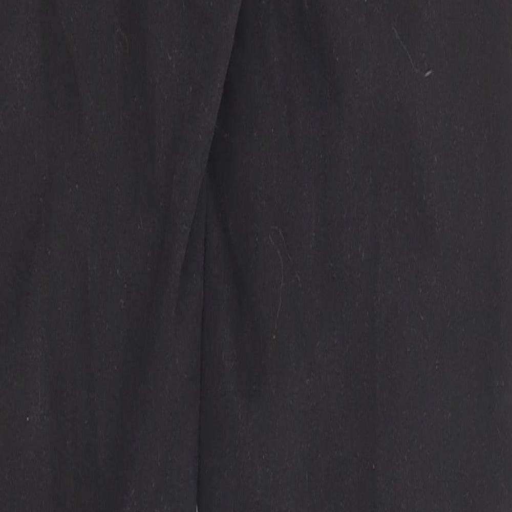 Dorothy Perkins Womens Black Cotton Skinny Jeans Size 12 Regular Zip