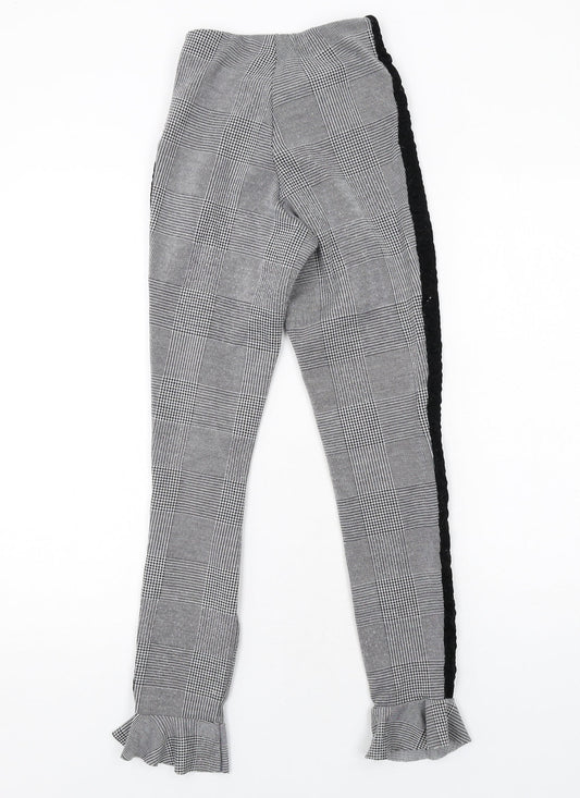 Womens UK Size 4 ASOS Regular Fit Grey Trousers