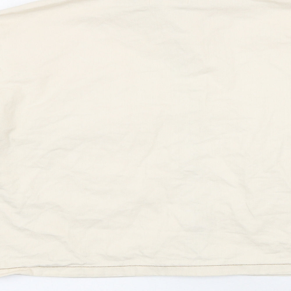 Womens UK Size M Topshop Ivory Jacket