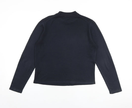Womens UK Size 14 Marks and Spencer Blue Pullover Jumper