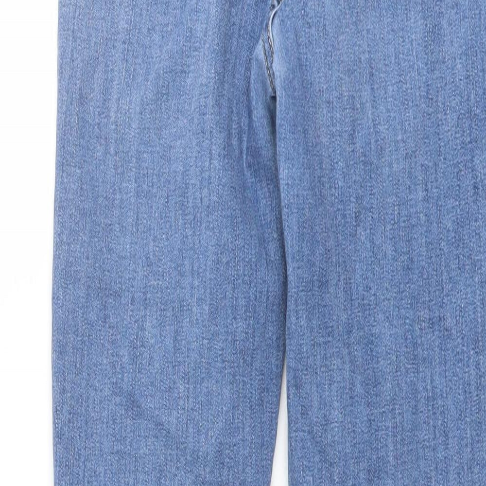 Womens UK Size 8 Marks and Spencer Regular Fit Skinny Blue Jeans