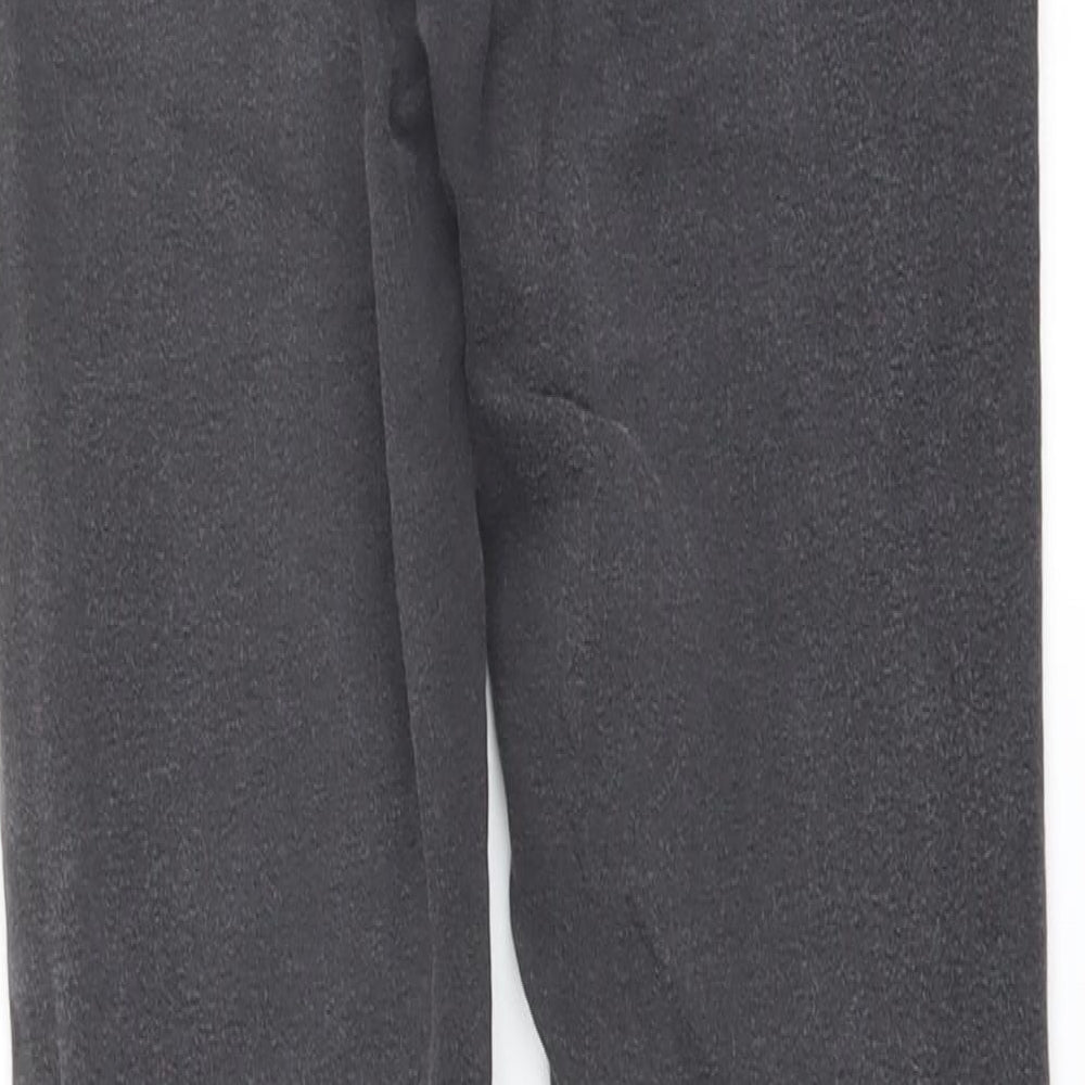 Denim & Co. Womens Grey Cotton Skinny Jeans Size 10 L29 in Regular Button