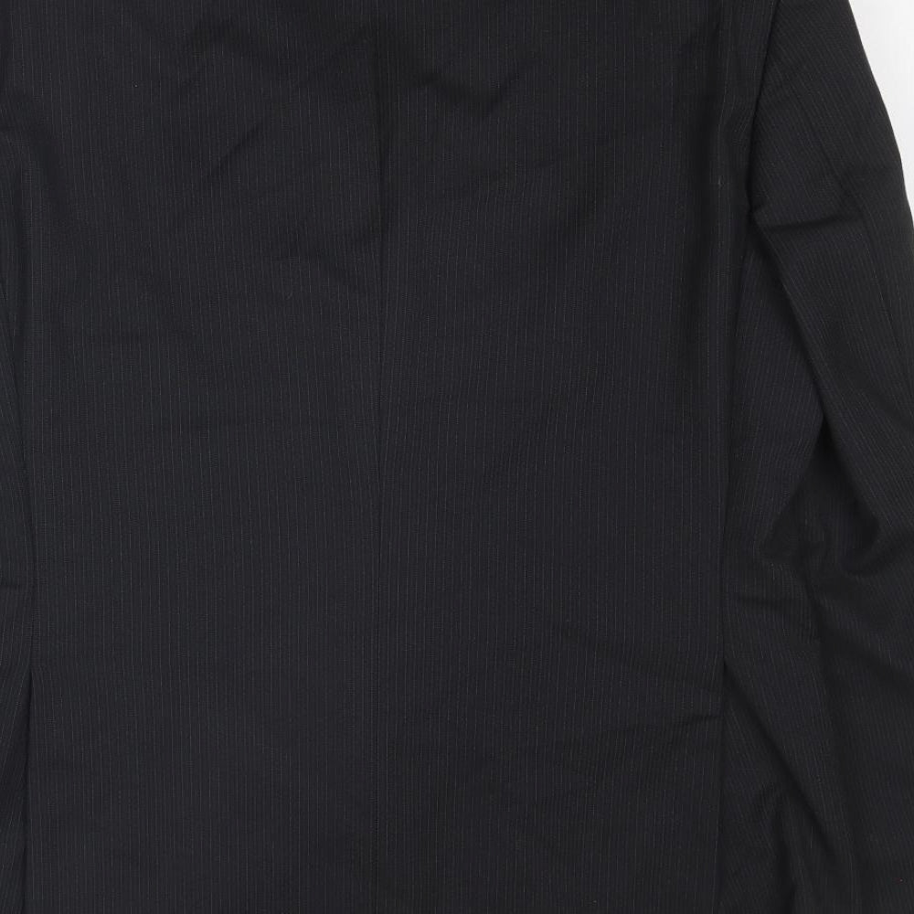 Mens UK Size 40 NEXT Regular Black Suit Jacket
