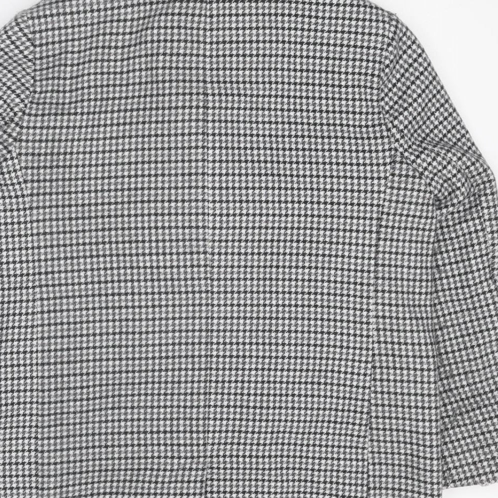 Womens UK Size 16 Marks and Spencer Grey Pea Coat