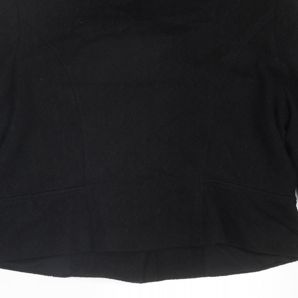Womens UK Size 14 Kaliko Black Jacket