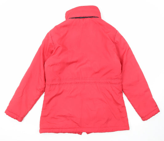 Womens UK Size S Anne De Lancay Red Jacket