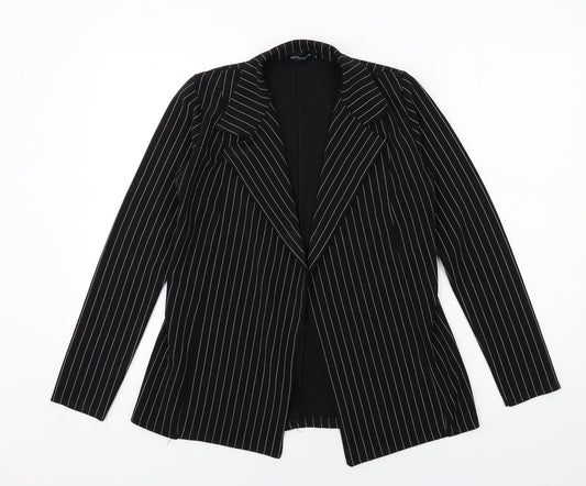 Womens UK Size S PRETTYLITTLETHING Black Jacket