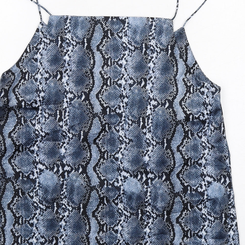 Womens UK Size 8 H&M Blue Camisole Tank