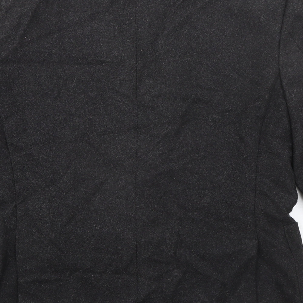 Mens UK Size 38 MOSS LONDON Regular Black Suit Jacket