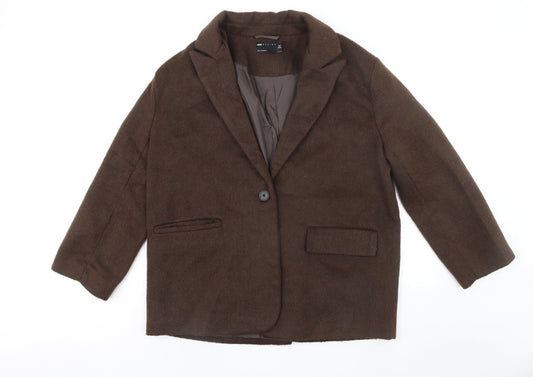 Womens UK Size 14 ASOS Brown Jacket