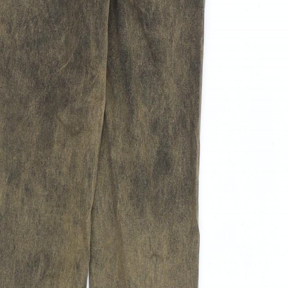 Sandwich Womens Brown Cotton Skinny Jeans Size 4 Slim Zip