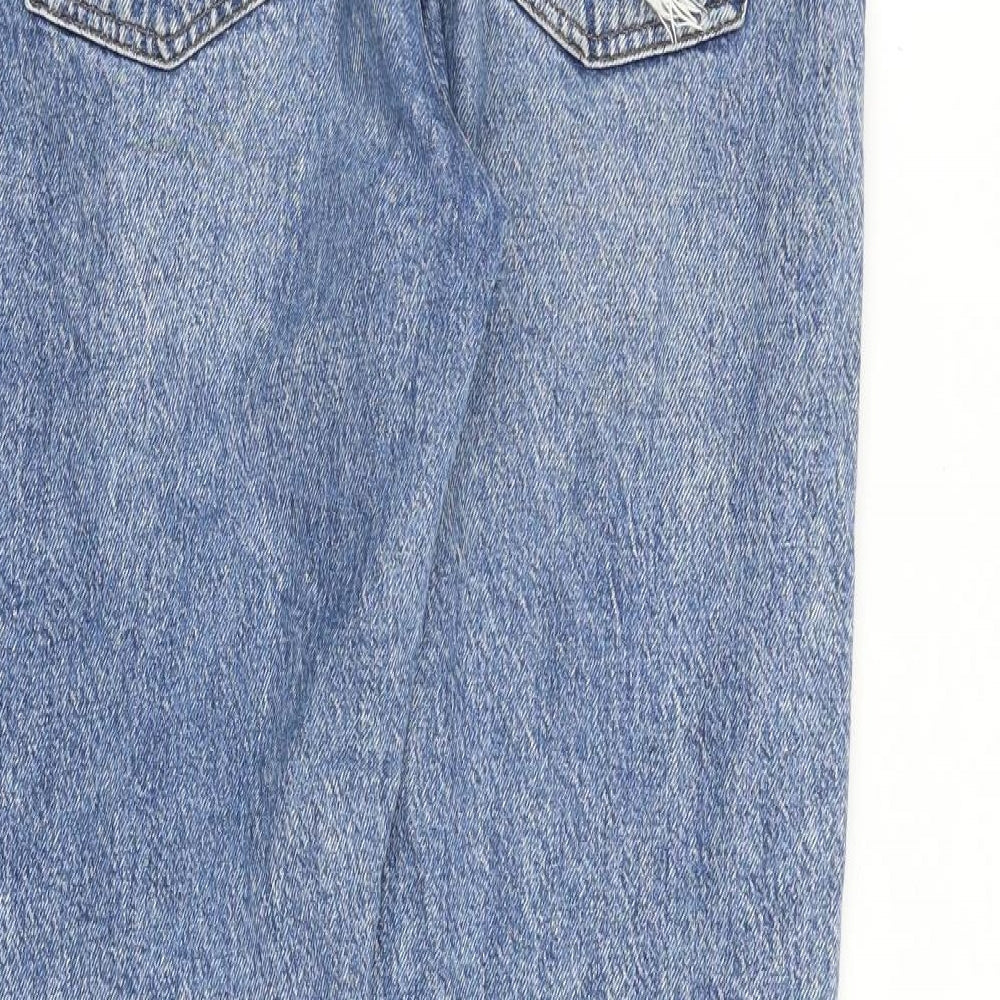 Womens UK Size 10 Denim & Co. Regular Fit Mom Blue Jeans