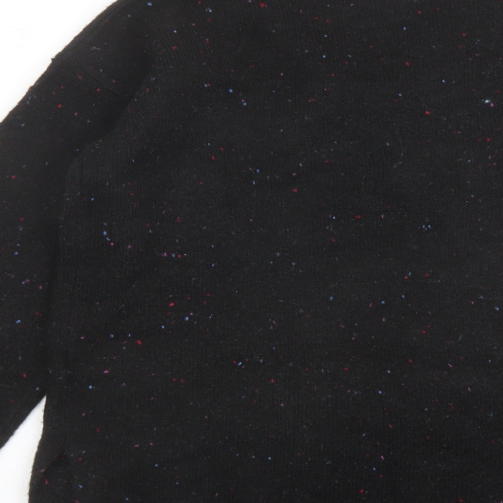 Womens UK Size XS Marks and Spencer Black Pullover Jumper