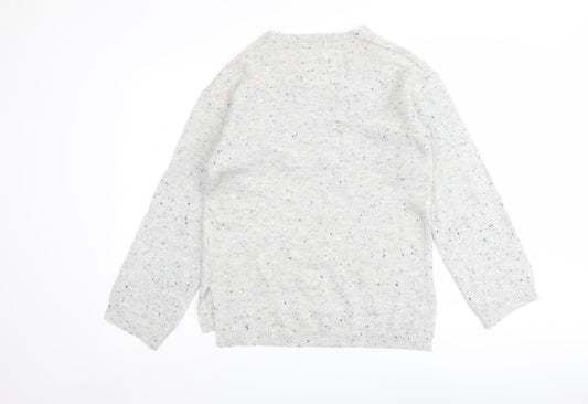 Womens UK Size XS Marks and Spencer Grey Pullover Jumper