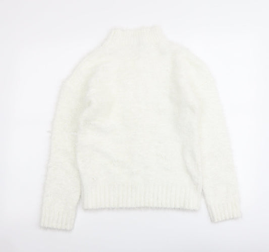 Womens UK Size L Select Ivory Pullover Jumper