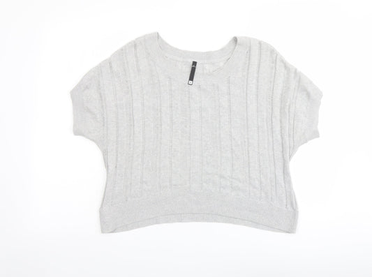 Womens UK Size L Woolworths Grey Pullover Jumper