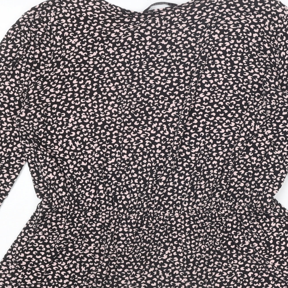 Womens UK Size 8 Marks and Spencer Multicoloured Basic Blouse