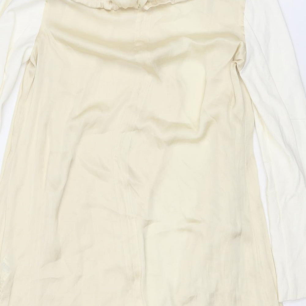Womens UK Size 10 River Island Beige Jacket