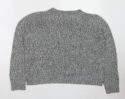 Womens UK Size M Divided by H&M Grey Pullover Jumper