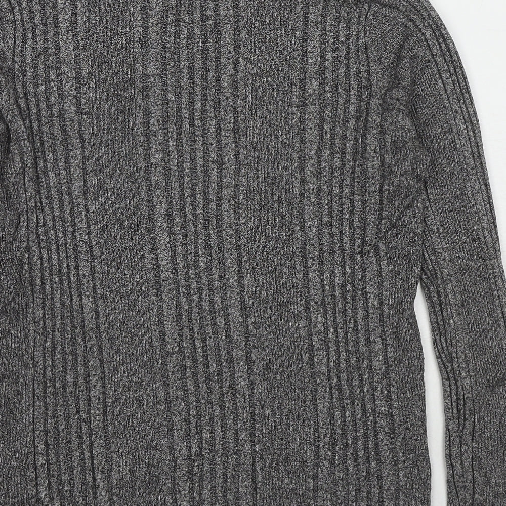 Womens UK Size 10 Marks and Spencer Grey Pullover Jumper