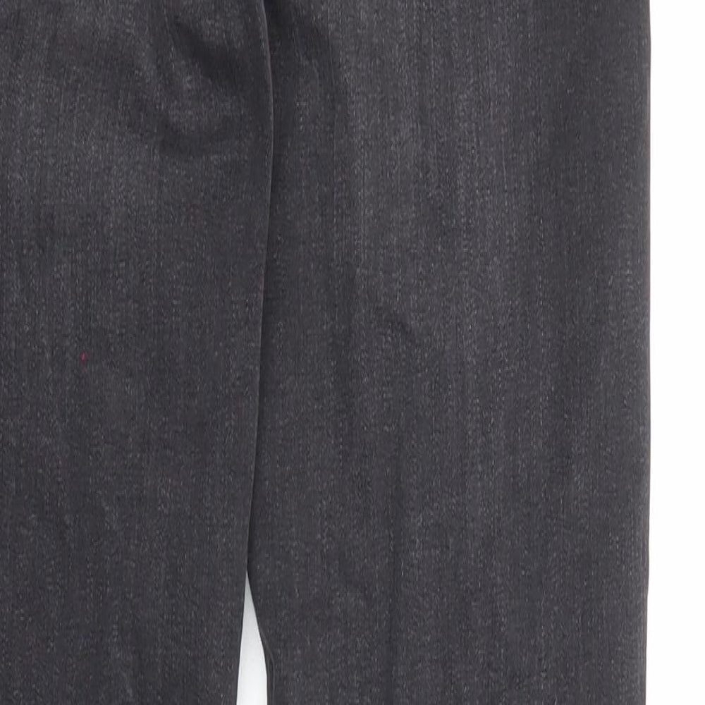 Womens UK Size 27 in H&M Regular Fit Skinny Black Jeans