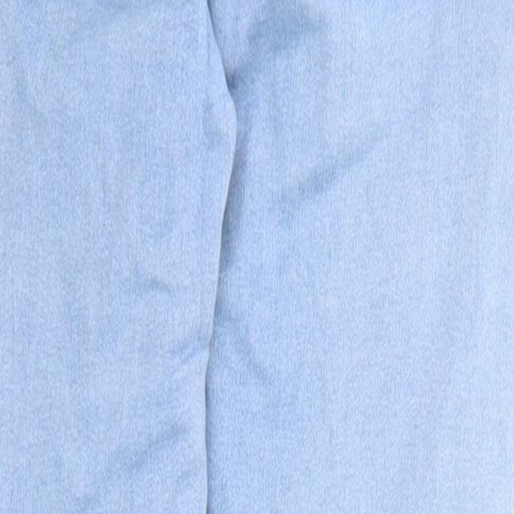 Missguided Womens Blue Cotton Jegging Jeans Size 8 L25 in Regular Zip - Waist 21 inches