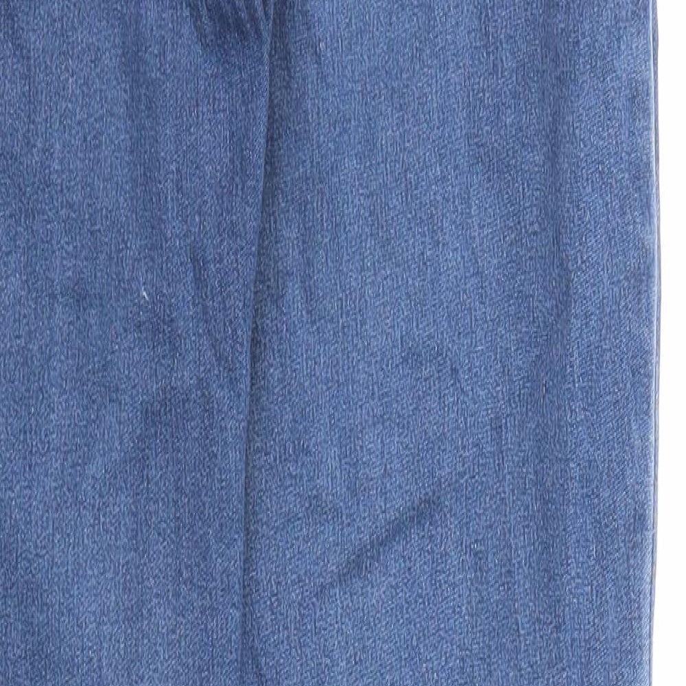 Womens UK Size 8 Missguided Regular Fit Skinny Blue Jeans
