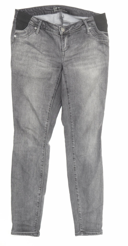 Womens UK Size 29 in Gap Regular Fit Skinny Grey Jeans